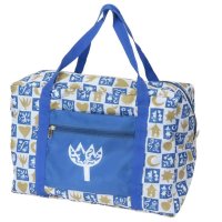 cinemacollection/シネマコレクション cinemacollection ムーミン ボストンバッグ 折りたたみボストンバッグ MOOMIN 80th スクエア BL ブルー 北欧 /507922445