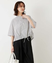 abahouse mavie/ドロストショートシャツ/507922637