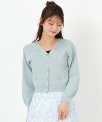 MISCH MASCH/ミッシュマッシュ MISCH MASCH 2025春夏新作 畦Vネックカーディガン/MM518402/507924260