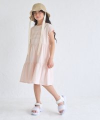 ROPE' PICNIC　KIDS/【KIDS/キッズ】ロゴティアードカットソーワンピース/507924363