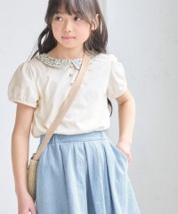ROPE' PICNIC　KIDS/【KIDS/キッズ】プチフラワー衿付きトップス/セットアップ対応/507926114