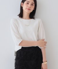 INDIVI/【洗える／和紙混素材／SETUP可能】バルーンスリーブニット/507926177