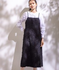 INDIVI/春SALE！【トレンド素材】シアーカットジャカード キャミワンピース/507926230