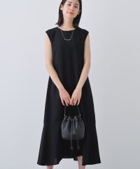 INDIVI/インディヴィ INDIVI 【日本製／トリアセテート】ボリュームヘムデザインワンピース/507926593