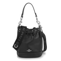 COACH/コーチ COACH ショルダーバッグ リファインドカーフレザー ミニ バケットバッグ CR144 SVBK BLACK/507926742