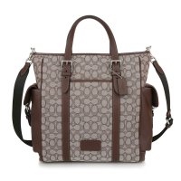COACH/コーチ COACH トートバッグ シグネチャー ジャカード スプリント トート CR325 SVS8S OAK/MAPLE/507926748