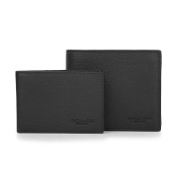 COACH/コーチ COACH 2つ折り財布 ぺブルドレザー 3－IN－1 ウォレット CR911 BLK BLACK/507926749