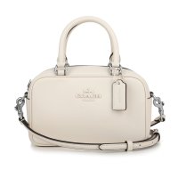 COACH/コーチ COACH ショルダーバッグ スムースカーフレザー SATCHEL CROSSBODY CT776 SVHA CHALK/507926763