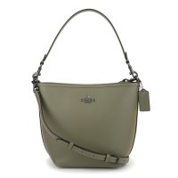 COACH/コーチ COACH ハンドバッグ ぺブルドレザー CITY BUCKET BAG CT801 QBMGR MILITARY GREEN/507926770