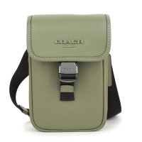 COACH/コーチ COACH ショルダーバッグ スムースカーフレザー RACER PHONE CROSSBODY CT886 QBMGR MILITARY GREEN/507926775