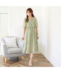 Jolly Poupee/【22fabric】アニマルプリント/ワンピース/507926853