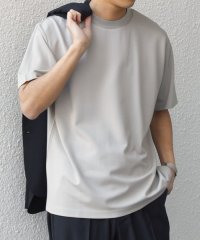 SHIPS any MEN/SHIPS any: デザイン リブ ハイゲージ ポンチ クルーネック Tシャツ◆/507926873