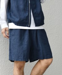 SHIPS any MEN/SHIPS any:〈洗濯機可能〉NOVELTEX リネン イージー ショーツ(セットアップ対応)◇/507926880