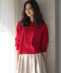 KUMIKYOKU(S SIZE)/透かし柄 ニットプルオーバー/507927035