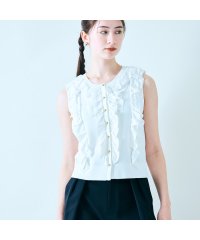 Audie a Muses/トリプルラッフルニットベスト/507927097