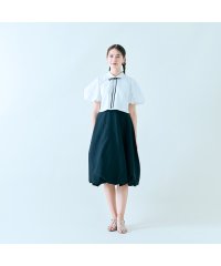 Audie a Muses/異素材使いバルーンワンピース/507927099