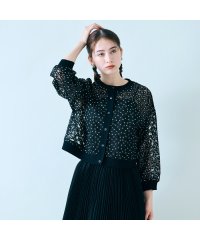 Audie a Muses/【セットアップ対応】プチフラワー刺繍カーディガン/507927105