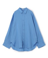 MACPHEE/リネンシャーティング レギュラーカラーシャツ/507927114