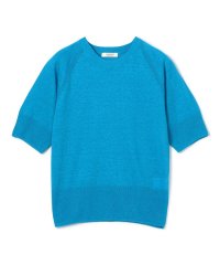 MACPHEE/プレーンリネン ハーフスリーブプルオーバー/507927116