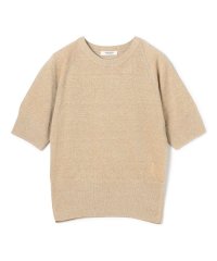 MACPHEE/プレーンリネン ハーフスリーブプルオーバー/507927116