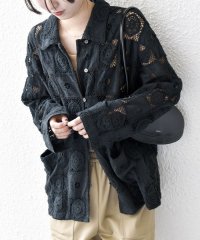 SHIPS any WOMEN/SHIPS any:〈手洗い可能〉パッチワーク レース ジャケット シャツ/507927405