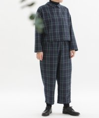 nop de nod/ノップドゥノッド nop de nod Pommeポリエステルチェックパンツ/507927697
