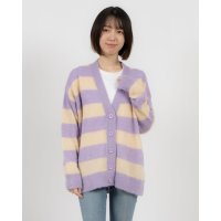UNITED COLORS OF BENETTON/ユナイテッド カラーズ オブ ベネトン UNITED COLORS OF BENETTON. 起毛Vネックボーダーニットカーディガン/507927734