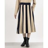 UNITED COLORS OF BENETTON/ユナイテッド カラーズ オブ ベネトン UNITED COLORS OF BENETTON. ストライプウールニットミディ丈スカート/507927735