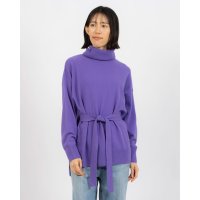 UNITED COLORS OF BENETTON/ユナイテッド カラーズ オブ ベネトン UNITED COLORS OF BENETTON. ウエストベルト付きタートルネックウールニット・セーター/507927744