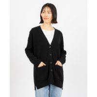 UNITED COLORS OF BENETTON/ユナイテッド カラーズ オブ ベネトン UNITED COLORS OF BENETTON. ポケット付きVネックリブニットオーバーサイズカーディガン/507927747