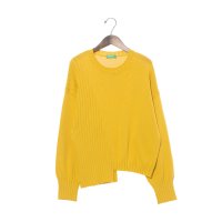 UNITED COLORS OF BENETTON/ユナイテッド カラーズ オブ ベネトン UNITED COLORS OF BENETTON. イレギュラーカットクルーネックニット・セーター/507927756