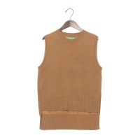 UNITED COLORS OF BENETTON/ユナイテッド カラーズ オブ ベネトン UNITED COLORS OF BENETTON. クルーネックサイドスリットニットベスト・ジレ/507927786