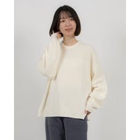 UNITED COLORS OF BENETTON/ユナイテッド カラーズ オブ ベネトン UNITED COLORS OF BENETTON. ウール混サイドスリットクルーネックニット・セーター/507927796