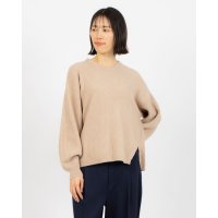 UNITED COLORS OF BENETTON/ユナイテッド カラーズ オブ ベネトン UNITED COLORS OF BENETTON. ウール混サイドスリットクルーネックニット・セーター/507927796