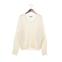 UNITED COLORS OF BENETTON/ユナイテッド カラーズ オブ ベネトン UNITED COLORS OF BENETTON. Vネックウールリブニット・セーター/507927803