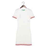 UNITED COLORS OF BENETTON/ユナイテッド カラーズ オブ ベネトン UNITED COLORS OF BENETTON. クルーネック半袖ミニニットワンピース/507927812