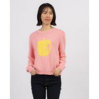 UNITED COLORS OF BENETTON/ユナイテッド カラーズ オブ ベネトン UNITED COLORS OF BENETTON. ビッグフルーツモチーフコットンニット・セーター/507927821