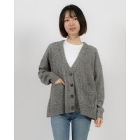 UNITED COLORS OF BENETTON/ユナイテッド カラーズ オブ ベネトン UNITED COLORS OF BENETTON. 【GREEN B】ロゴ刺繍入りポケット付きVネックニットカーディガ/507927826