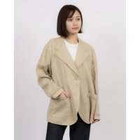 UNITED COLORS OF BENETTON/ユナイテッド カラーズ オブ ベネトン UNITED COLORS OF BENETTON. リネン100％1ボタンドレステーラードジャケット/507927884