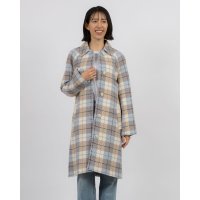 UNITED COLORS OF BENETTON/ユナイテッド カラーズ オブ ベネトン UNITED COLORS OF BENETTON. ウールチェックステンカラーコート/507927887