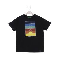 UNITED COLORS OF BENETTON/ユナイテッド カラーズ オブ ベネトン UNITED COLORS OF BENETTON. キッズフロントプリント半袖Tシャツ・カットソーB/507927928