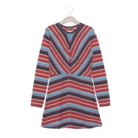 UNITED COLORS OF BENETTON/ユナイテッド カラーズ オブ ベネトン UNITED COLORS OF BENETTON. キッズ長袖メランジストライプミドルワンピースG/507927974