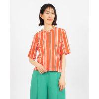 UNITED COLORS OF BENETTON/ユナイテッド カラーズ オブ ベネトン UNITED COLORS OF BENETTON. リネン混総柄5分袖Tシャツ・カットソー/507927989