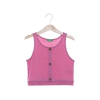 UNITED COLORS OF BENETTON/ユナイテッド カラーズ オブ ベネトン UNITED COLORS OF BENETTON. キッズフロントボタンショート丈タンクトップG/507928014