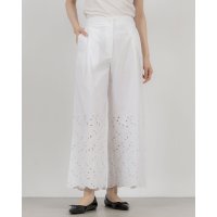 UNITED COLORS OF BENETTON/ユナイテッド カラーズ オブ ベネトン UNITED COLORS OF BENETTON. アイレットレースワイドパンツ/507928024