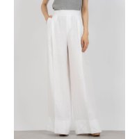 UNITED COLORS OF BENETTON/ユナイテッド カラーズ オブ ベネトン UNITED COLORS OF BENETTON. リネン100％タックパンツ/507928029