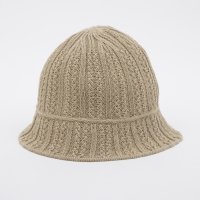 HOMEGAME/ホームゲーム HOMEGAME HOMEGAME － TWIST KNIT BUCKET HAT BEIGE【HG241407】/507928164