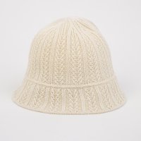 HOMEGAME/ホームゲーム HOMEGAME HOMEGAME － TWIST KNIT BUCKET HAT OATMEAL【HG241407】/507928165