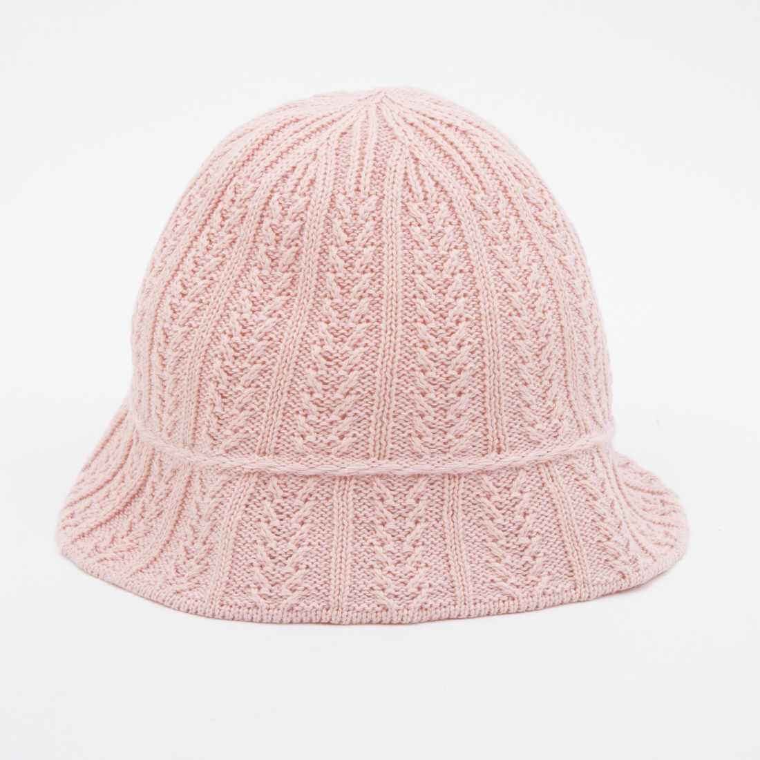 ホームゲーム HOMEGAME HOMEGAME － TWIST KNIT BUCKET HAT PINK
