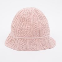 HOMEGAME/ホームゲーム HOMEGAME HOMEGAME － TWIST KNIT BUCKET HAT PINK【HG241407】/507928166